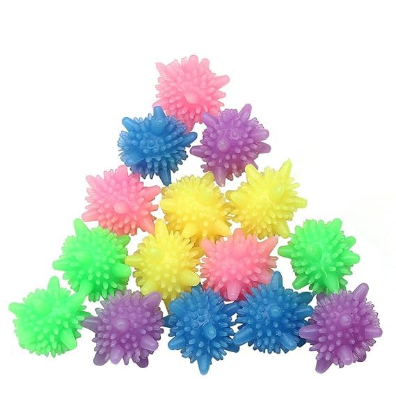 KROYWEN 15 Pcs Laundry Balls for Washing Machine. Eco-Friendly and Re-Usable. Strong and Dursble. Last Long Upto 5 Years.