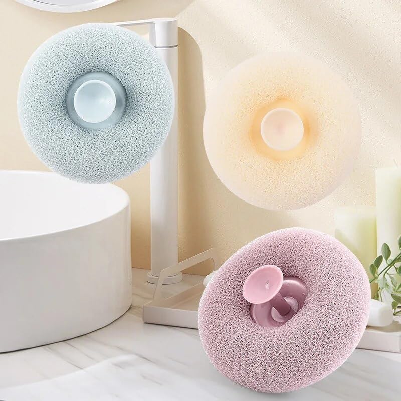 KROYWEN Loofah for Bathing | Bath Shower Loofah Sponge Scrubber Exfoliator for Women, Men, Babies & Kids (LOOFAH BATH SPONGE)